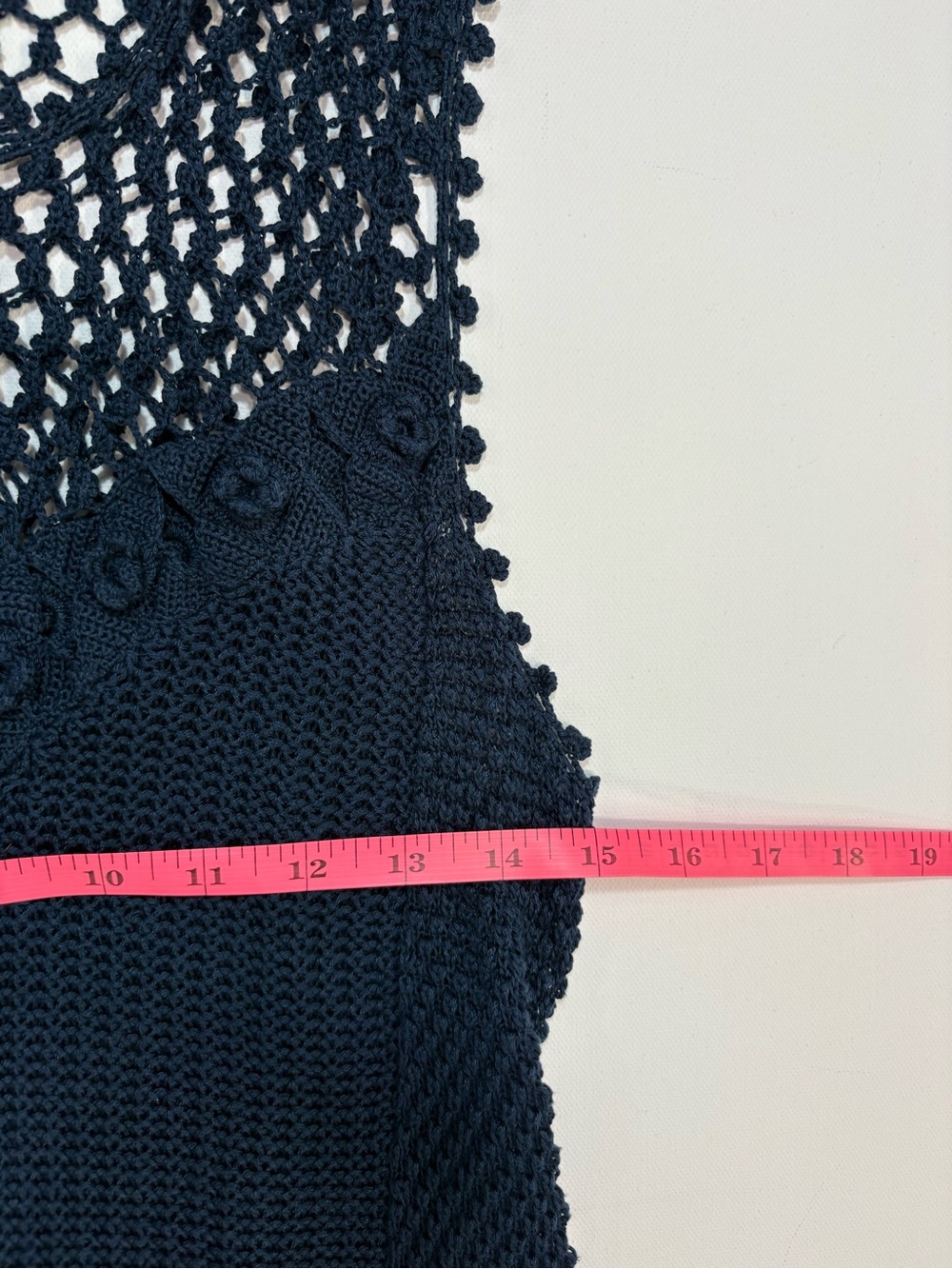 Ulla Johnson Navy Crochet Mini Dress - Picture 10 of 12